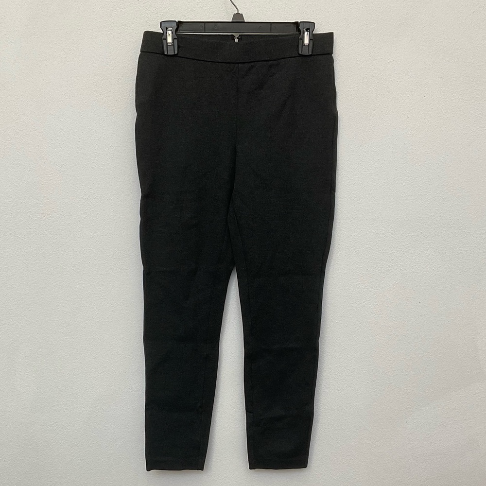 J Crew Charcoal Grey Pixie Style Skinny Dress Pants Size Medium Formal Career